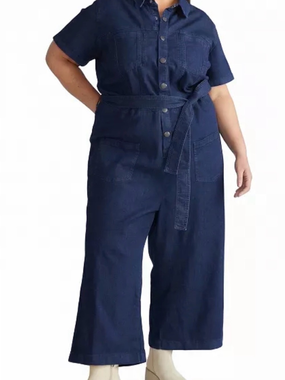 Universal Standard - Denim Kate Coveralls Jumpsuit